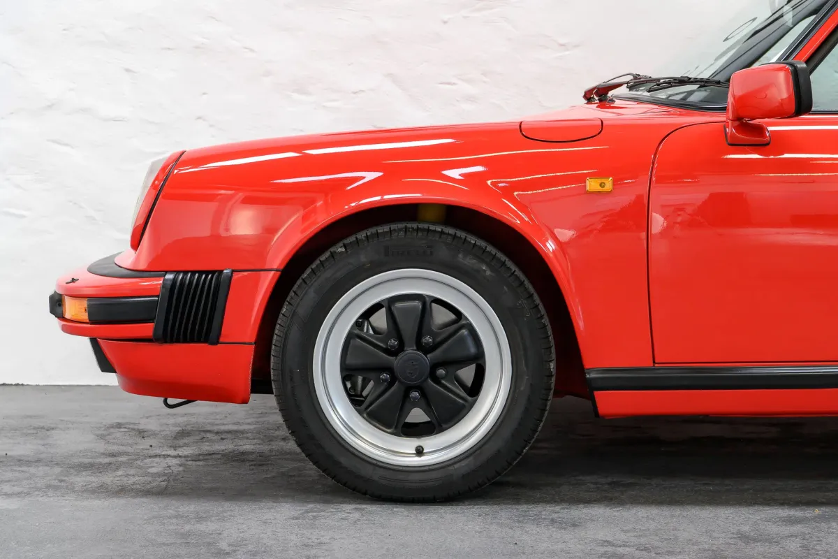 Porsche Carrera 3.2 Coupé - Reifen und Felgen