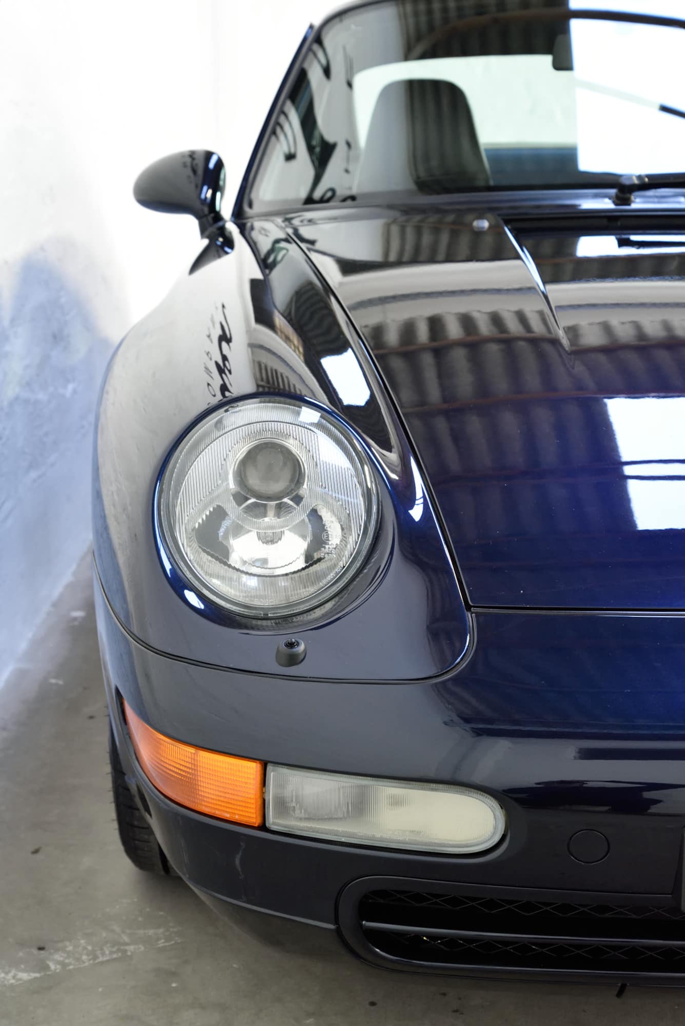 Porsche 993 Carrera nachtblau unfallfrei