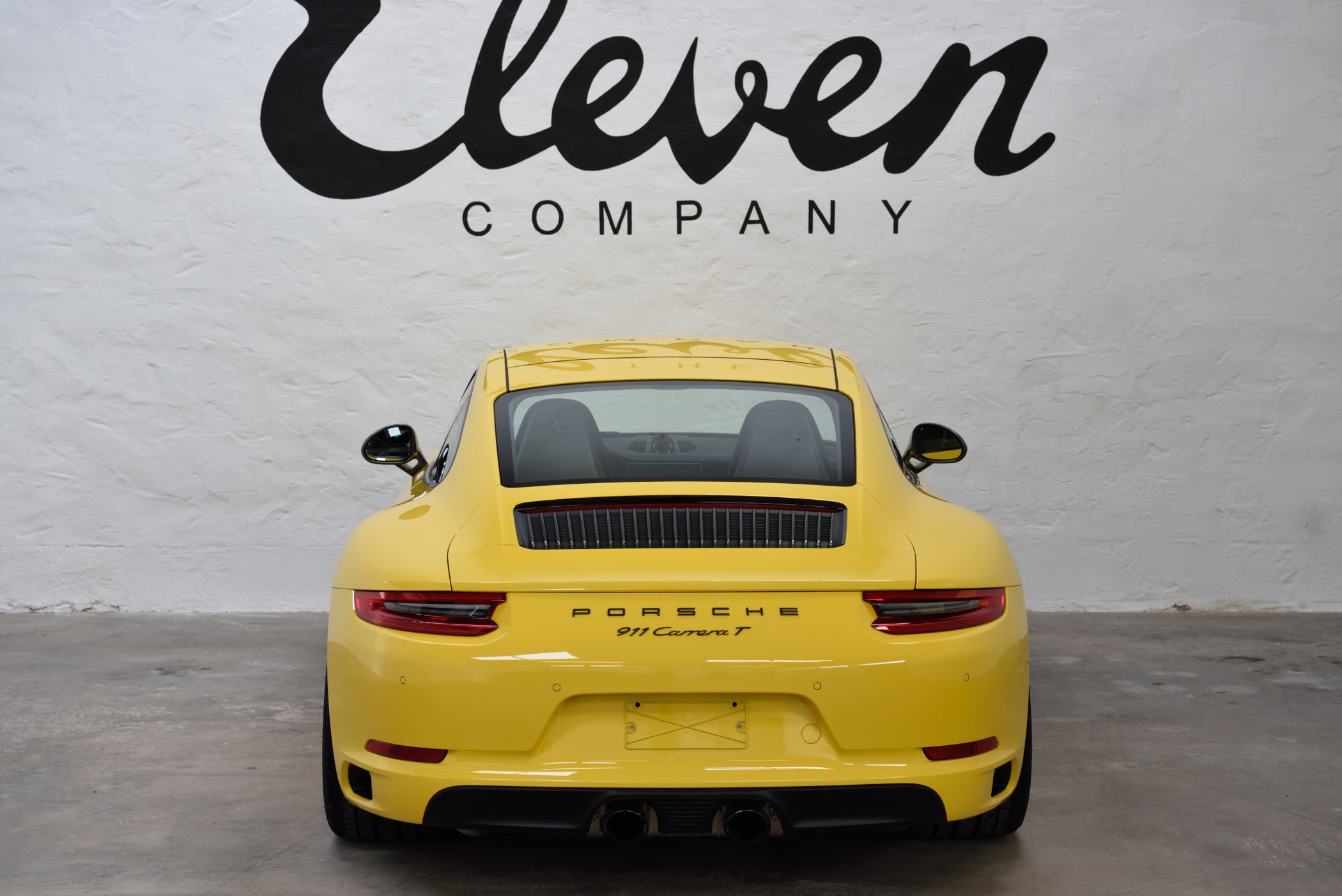 Porsche racing yellow
